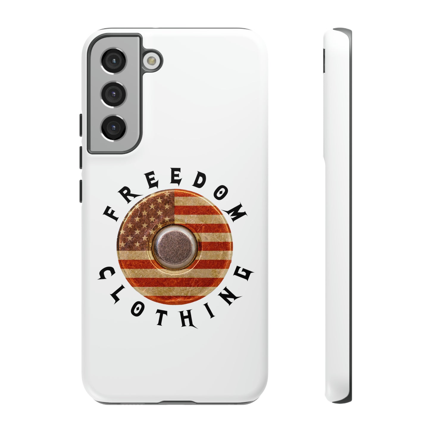 Freedom Clothing White Tough Cases