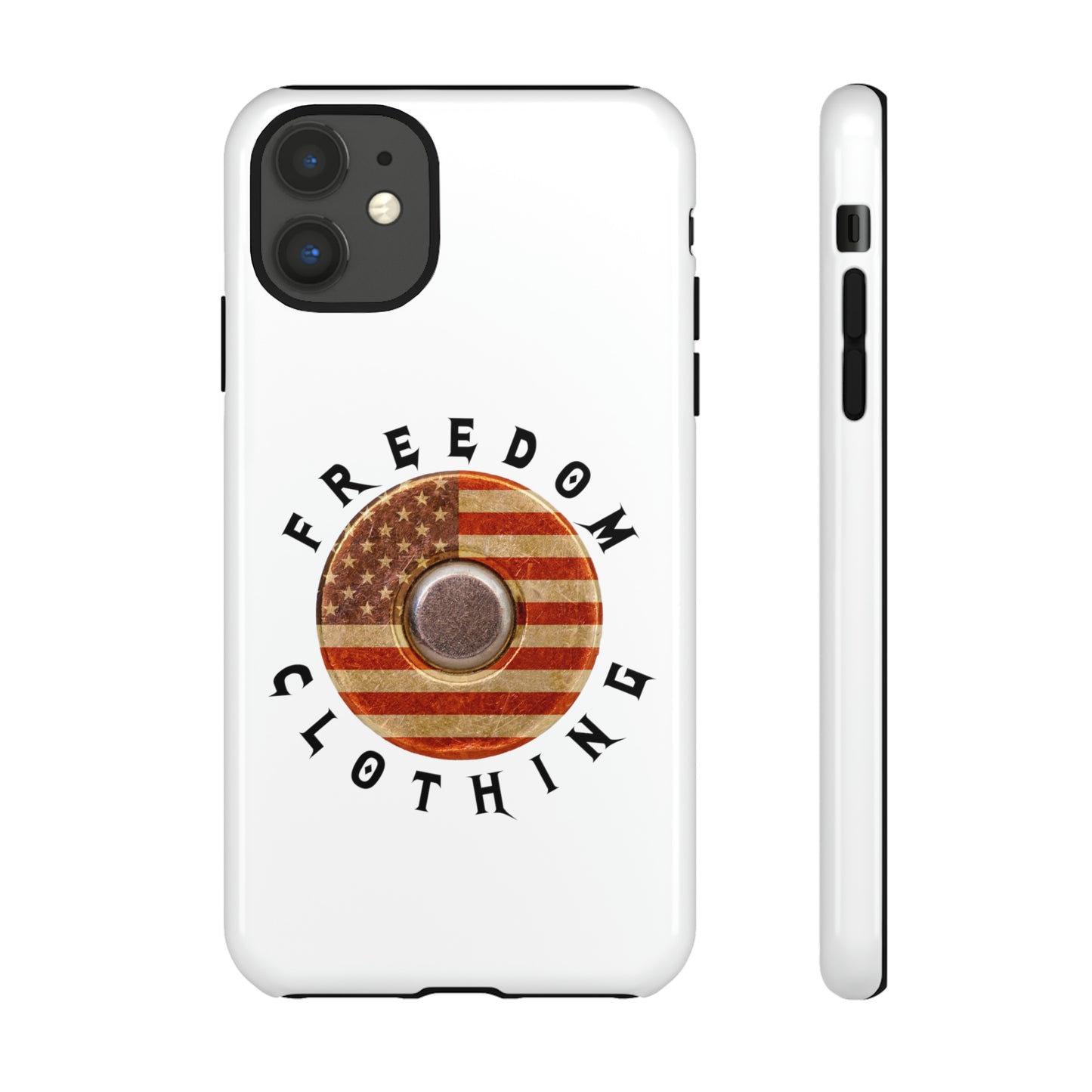 Freedom Clothing White Tough Cases