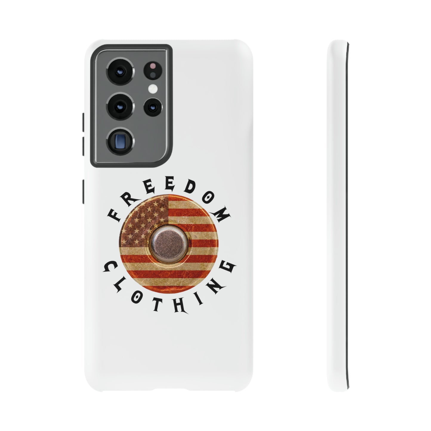 Freedom Clothing White Tough Cases