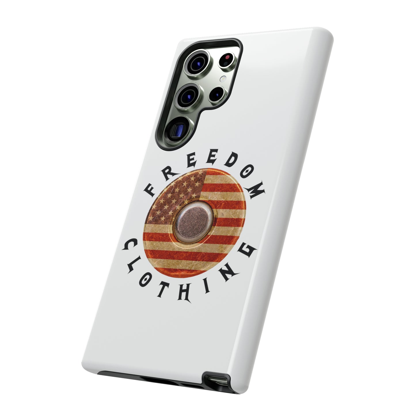 Freedom Clothing White Tough Cases