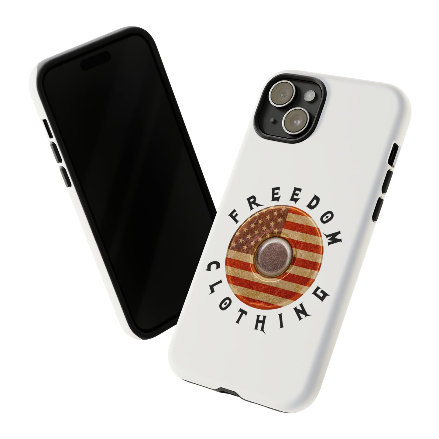 Freedom Clothing White Tough Cases