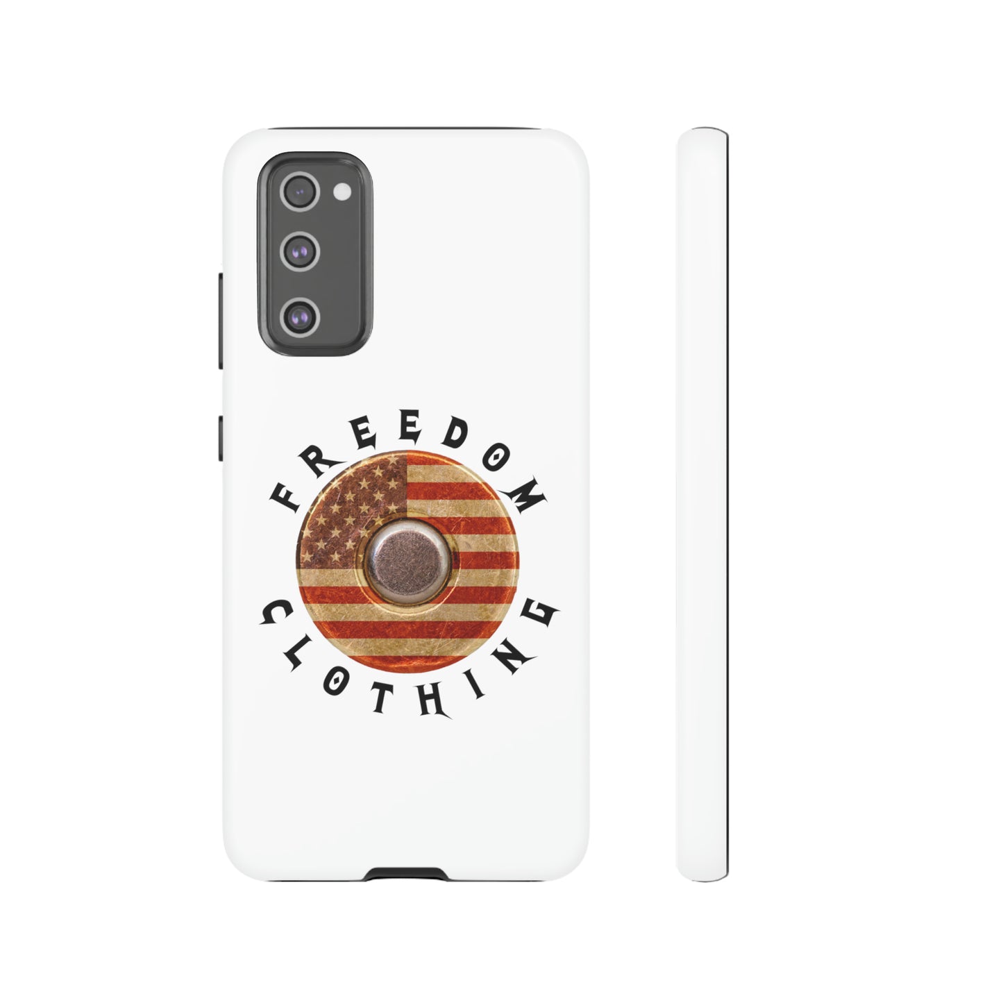 Freedom Clothing White Tough Cases