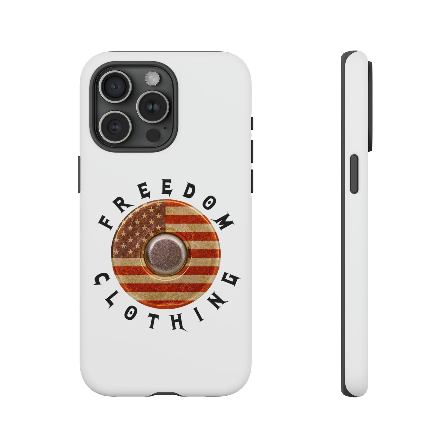 Freedom Clothing White Tough Cases