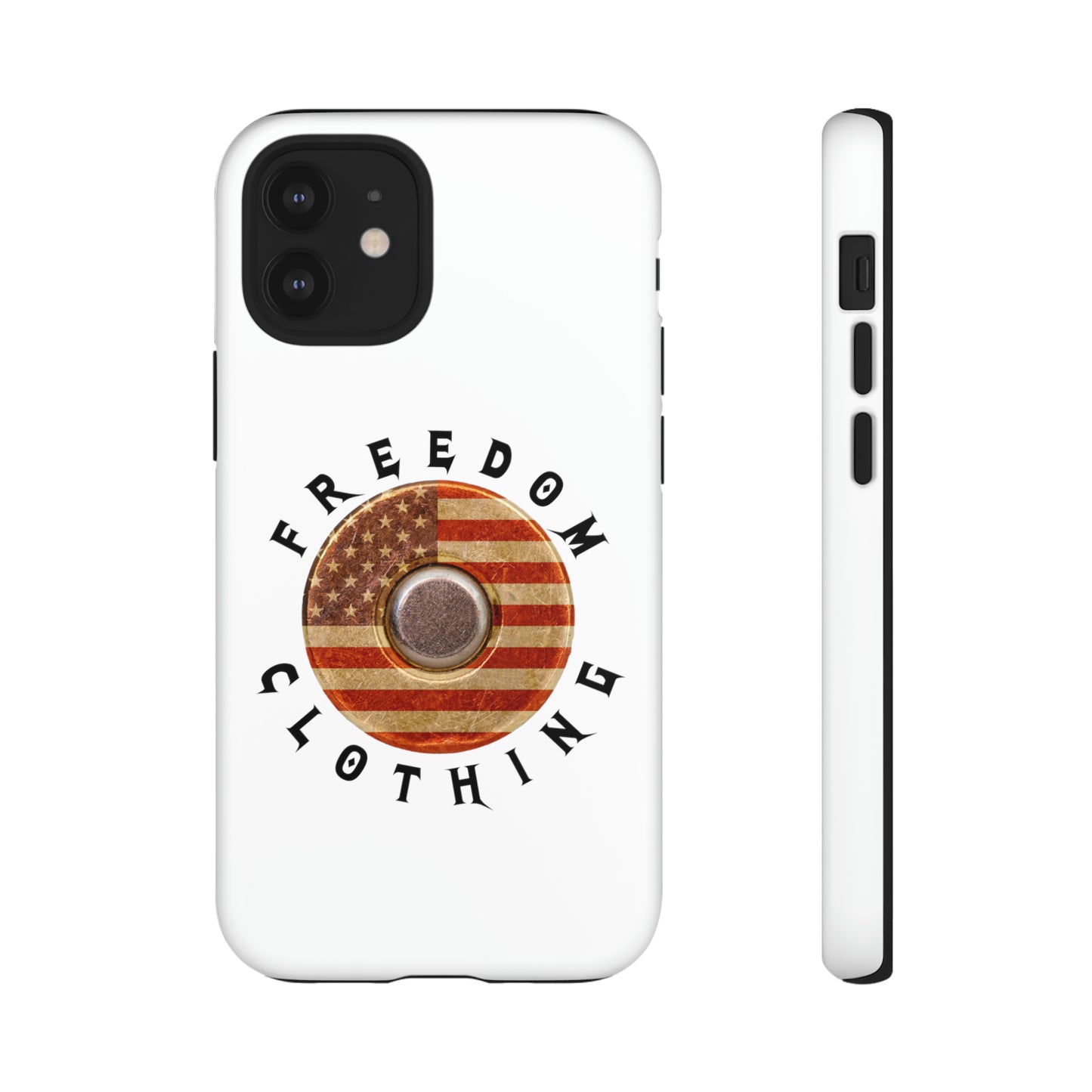 Freedom Clothing White Tough Cases