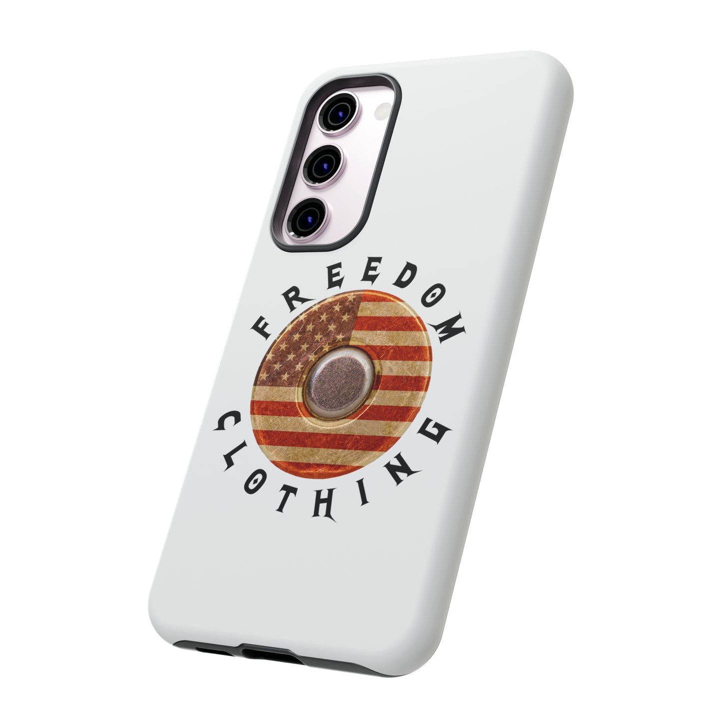 Freedom Clothing White Tough Cases