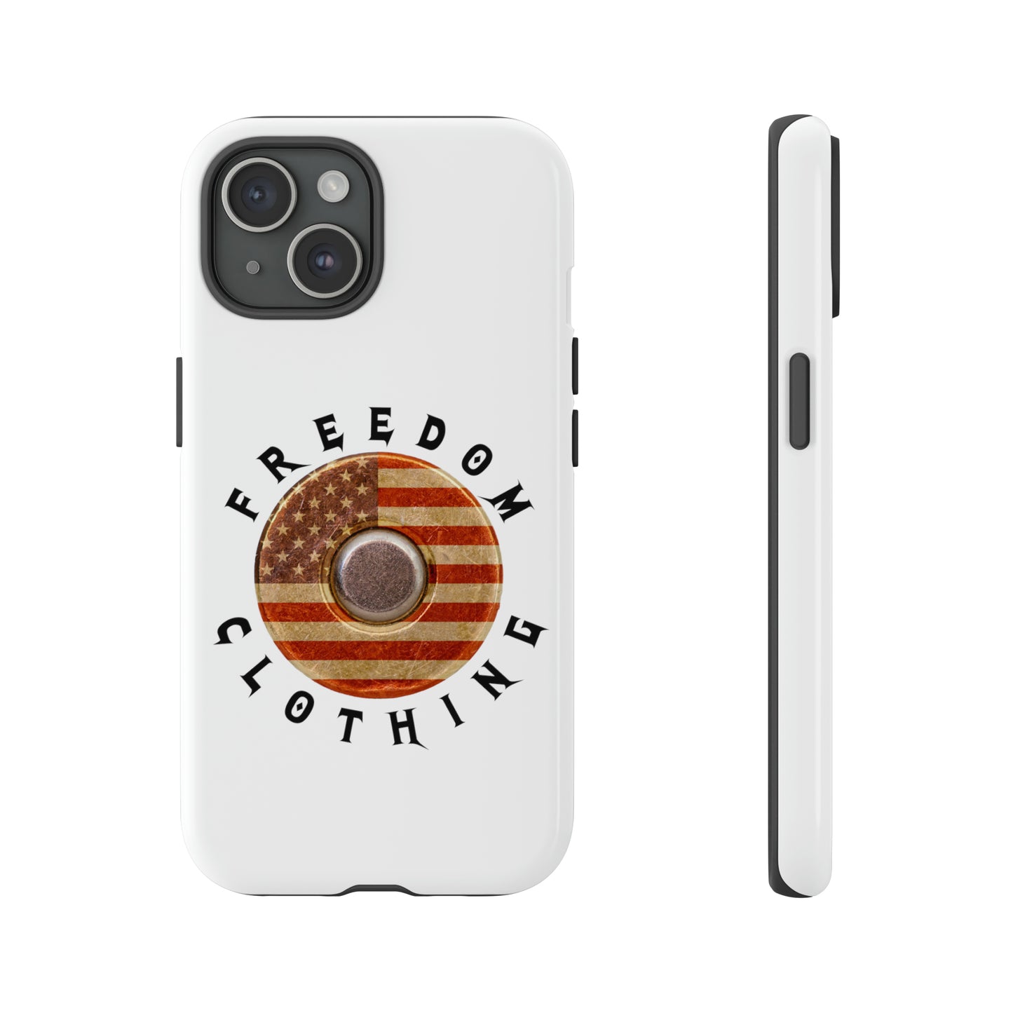 Freedom Clothing White Tough Cases