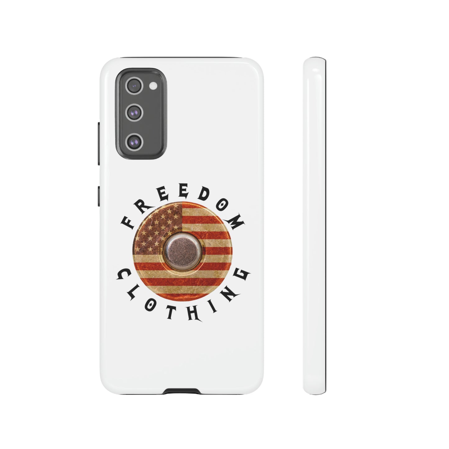 Freedom Clothing White Tough Cases