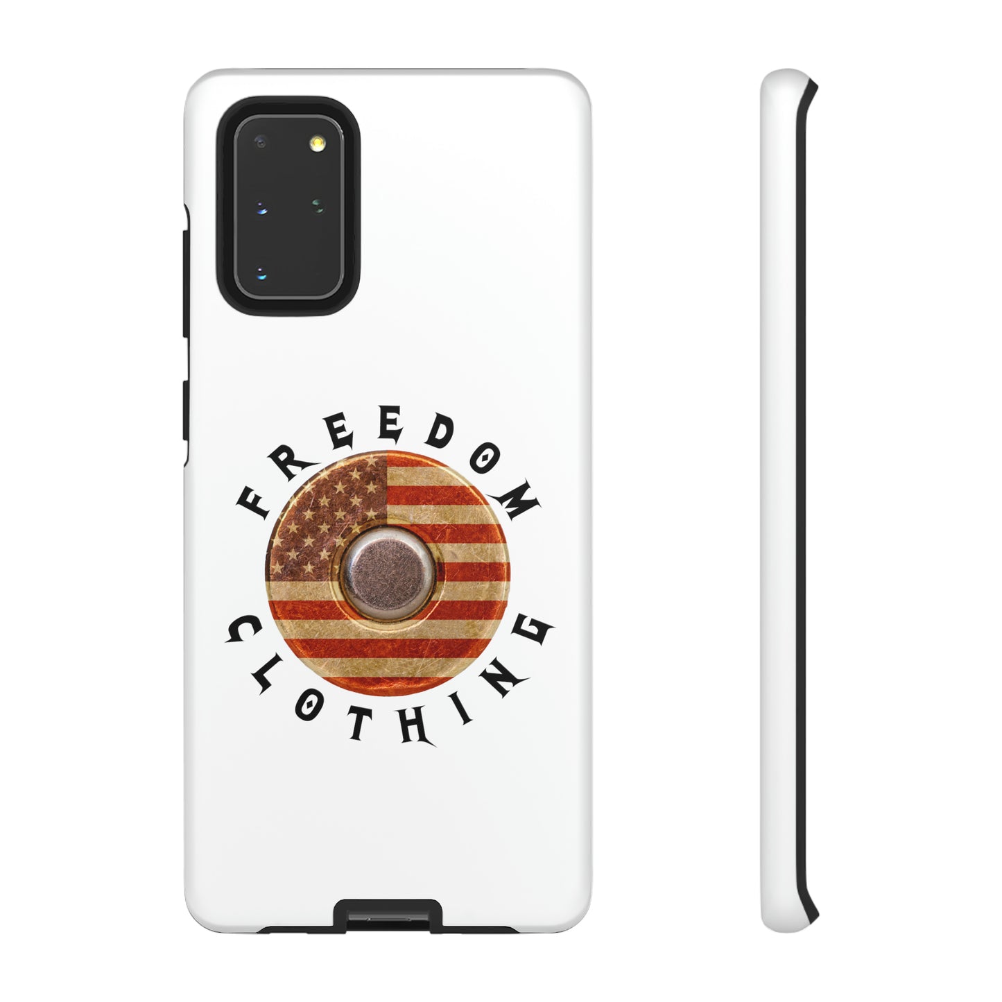 Freedom Clothing White Tough Cases