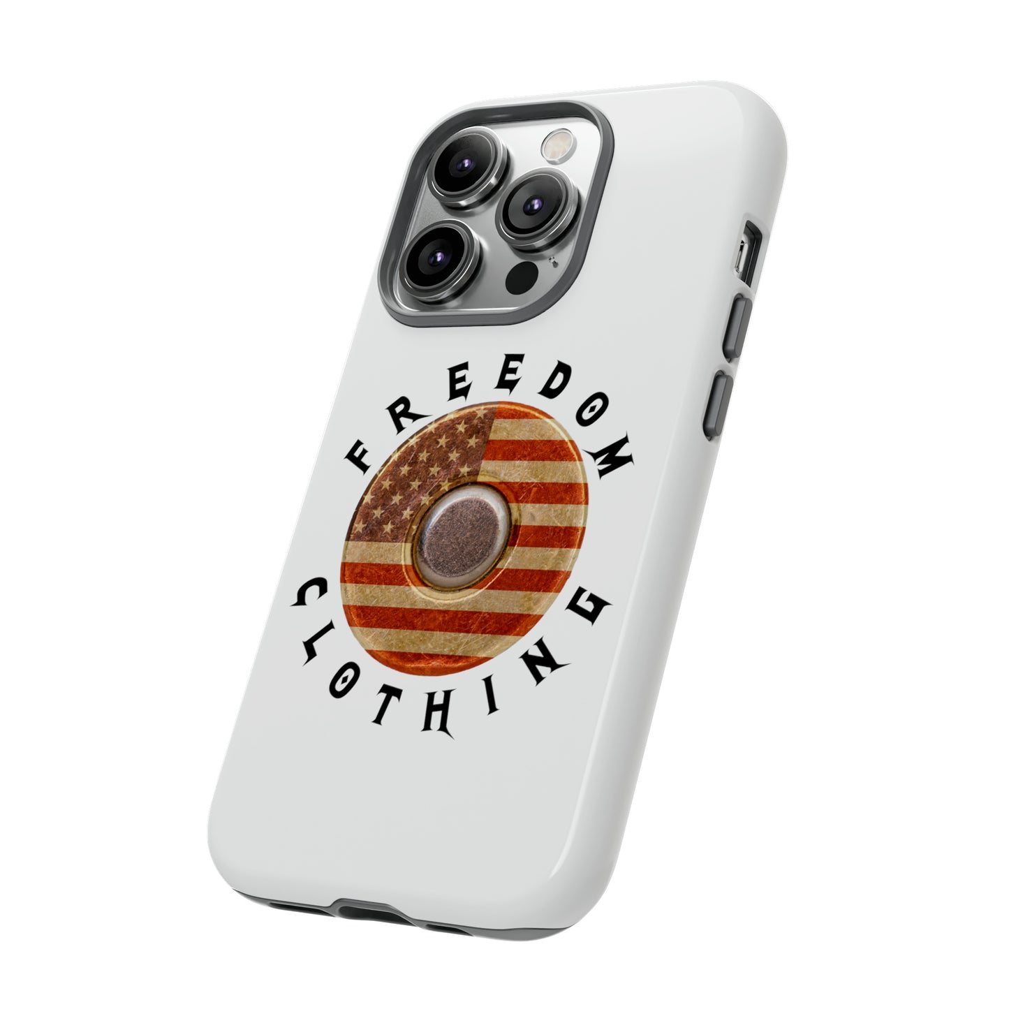 Freedom Clothing White Tough Cases