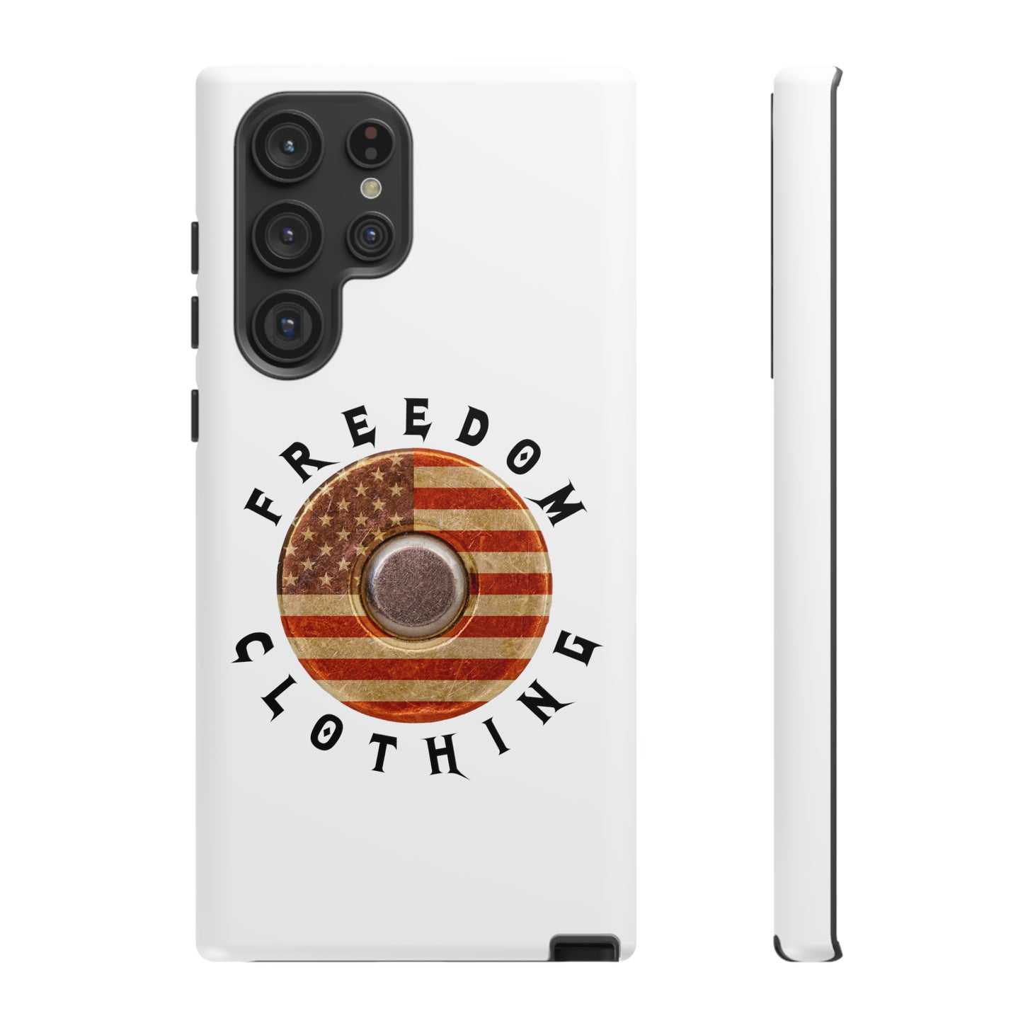 Freedom Clothing White Tough Cases