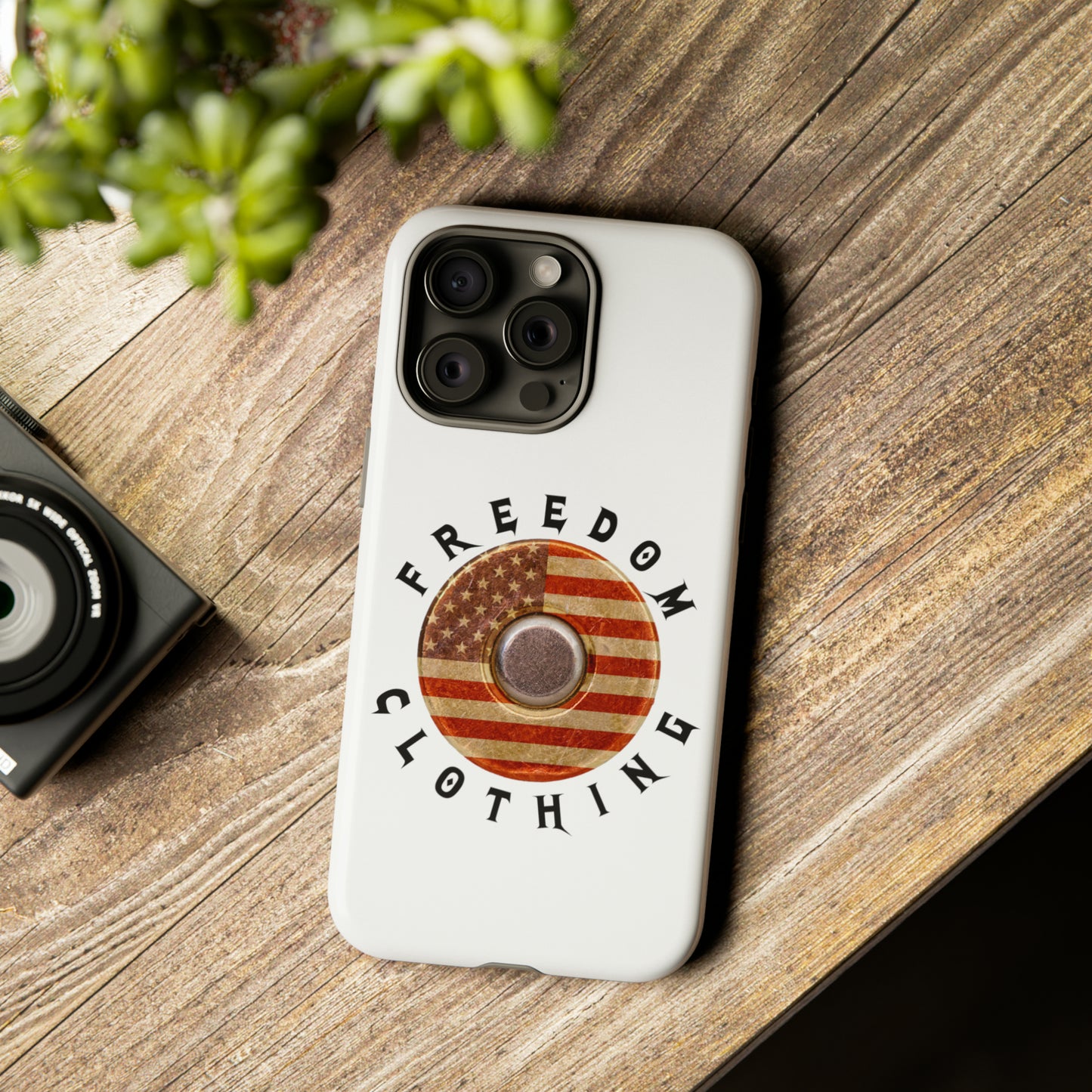 Freedom Clothing White Tough Cases