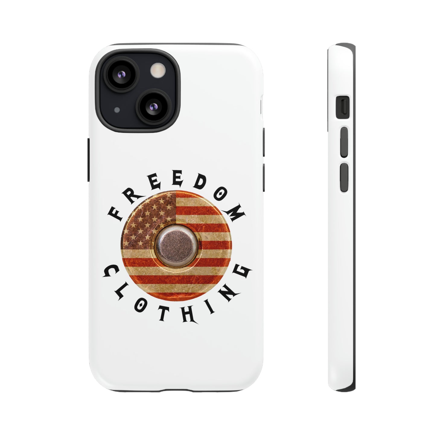 Freedom Clothing White Tough Cases