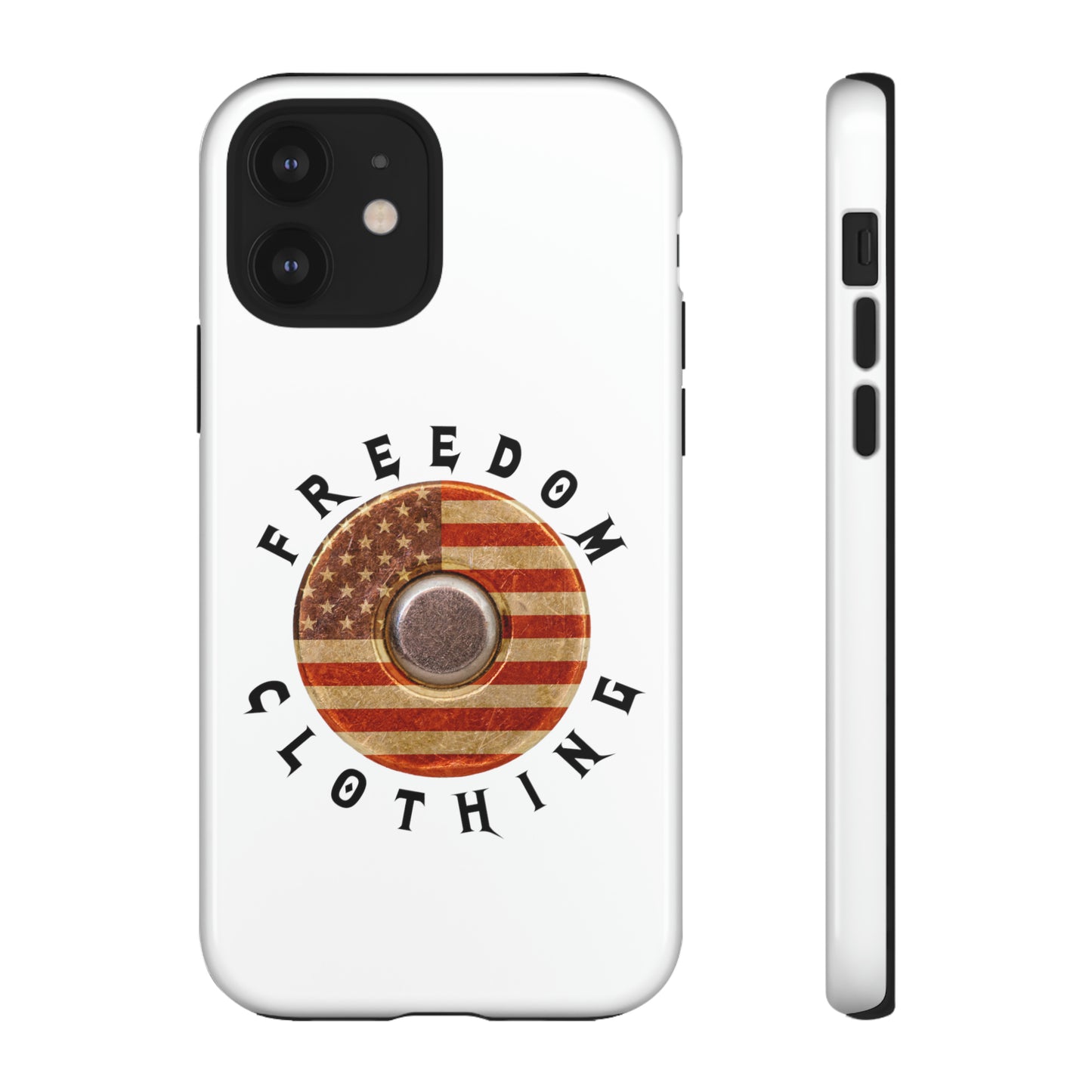 Freedom Clothing White Tough Cases