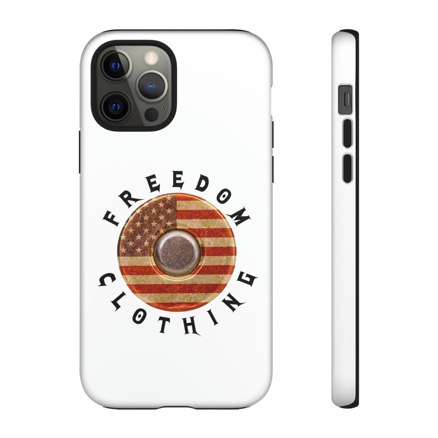 Freedom Clothing White Tough Cases