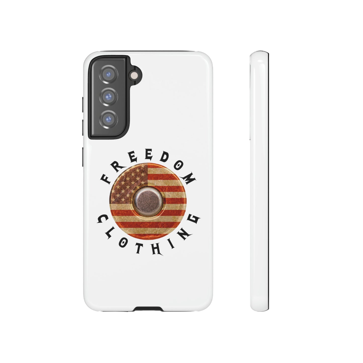 Freedom Clothing White Tough Cases