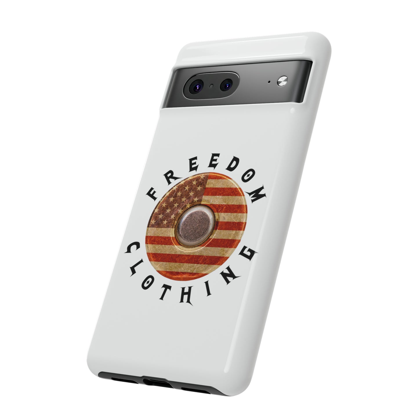 Freedom Clothing White Tough Cases