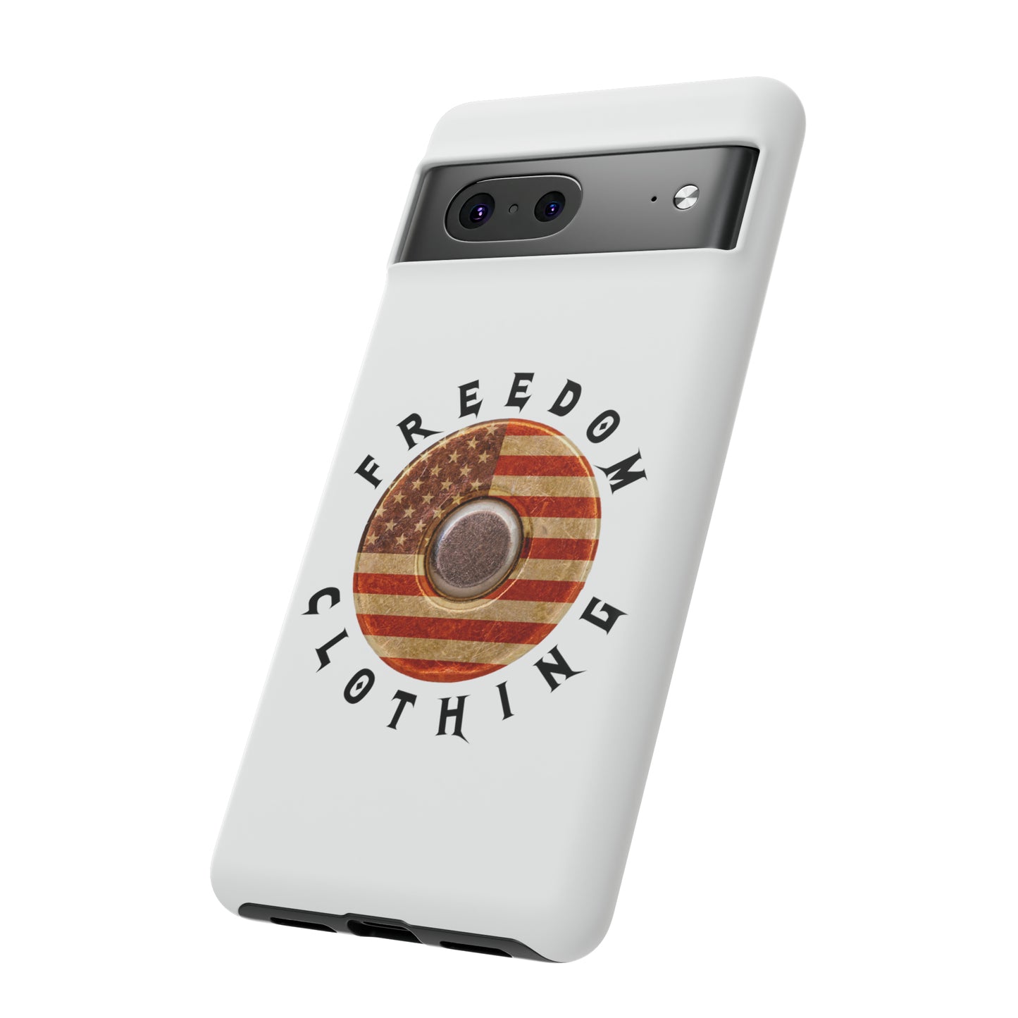 Freedom Clothing White Tough Cases