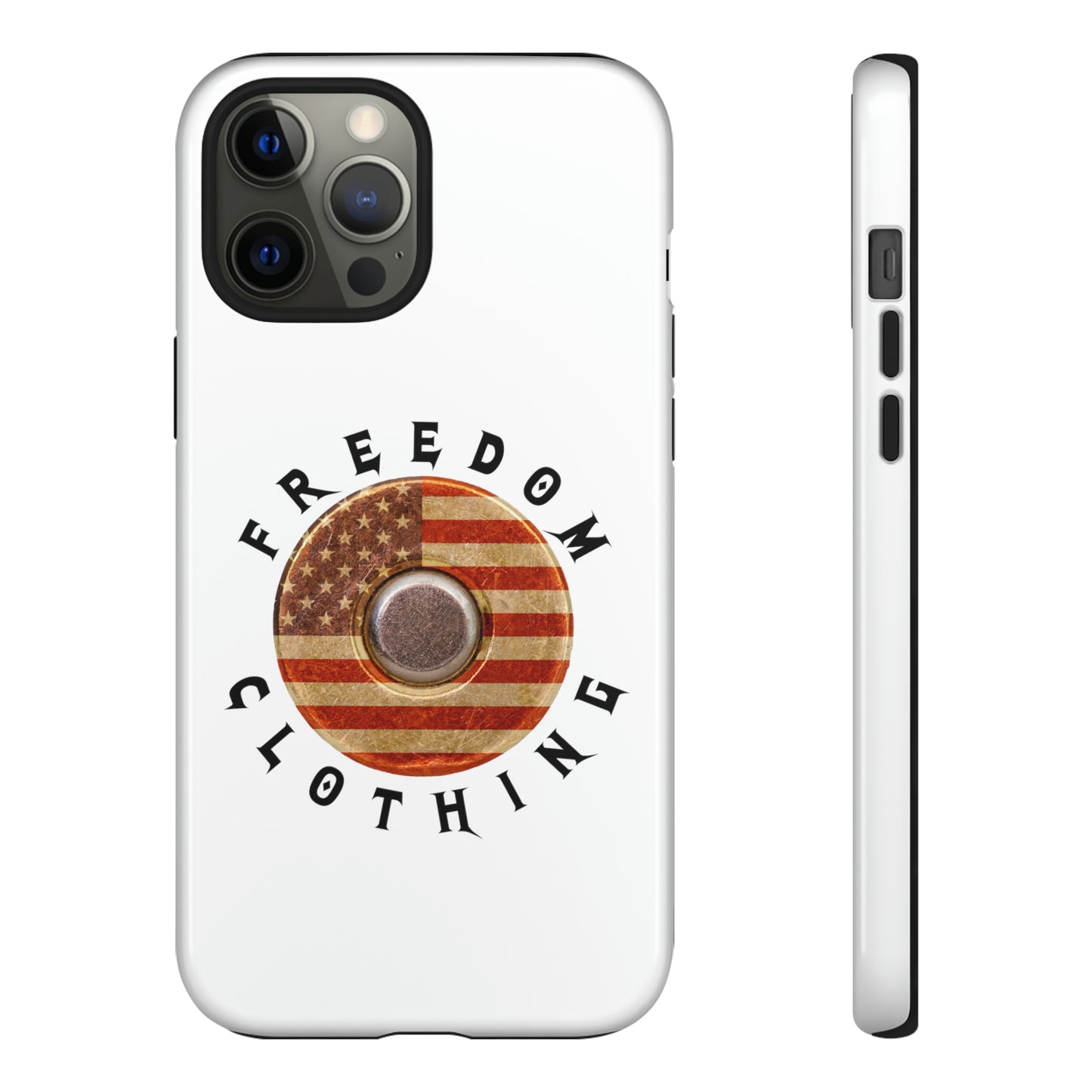 Freedom Clothing White Tough Cases