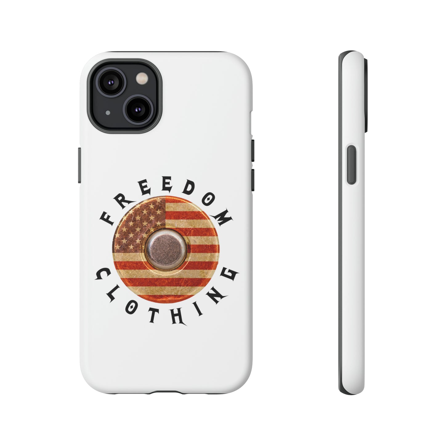 Freedom Clothing White Tough Cases