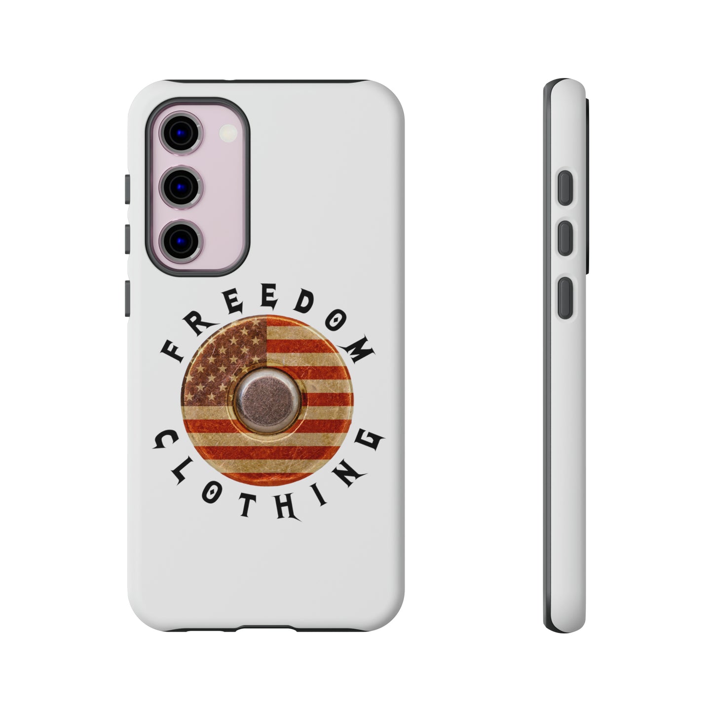 Freedom Clothing White Tough Cases