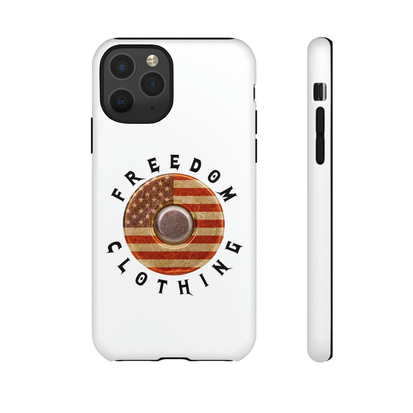 Freedom Clothing White Tough Cases