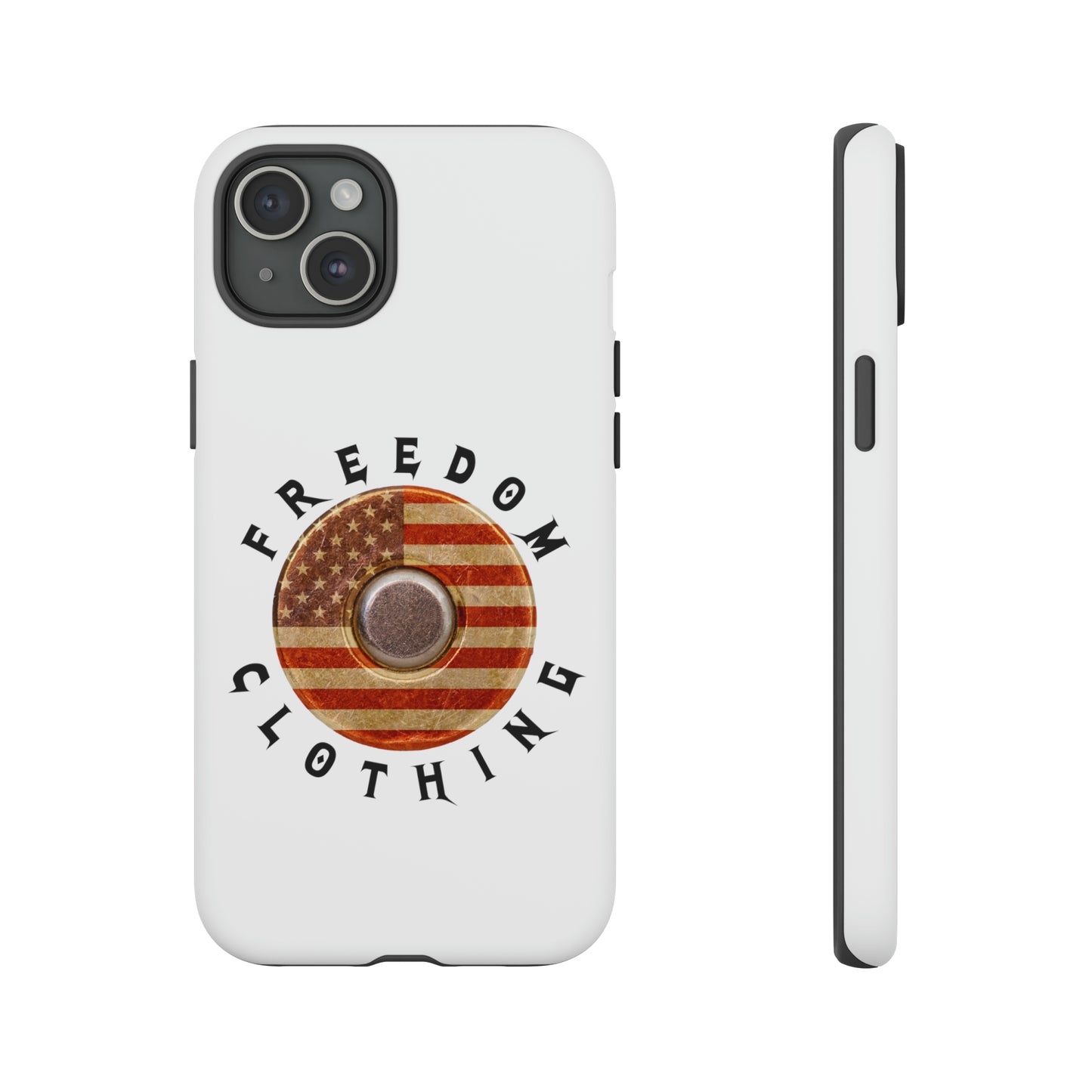 Freedom Clothing White Tough Cases