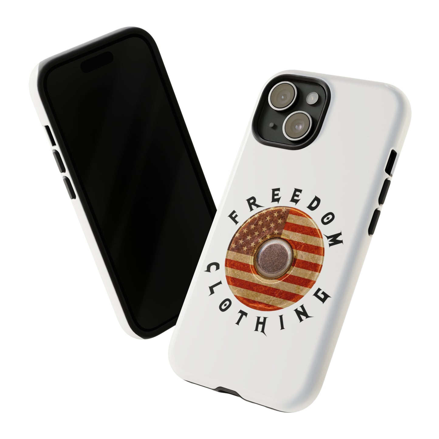 Freedom Clothing White Tough Cases