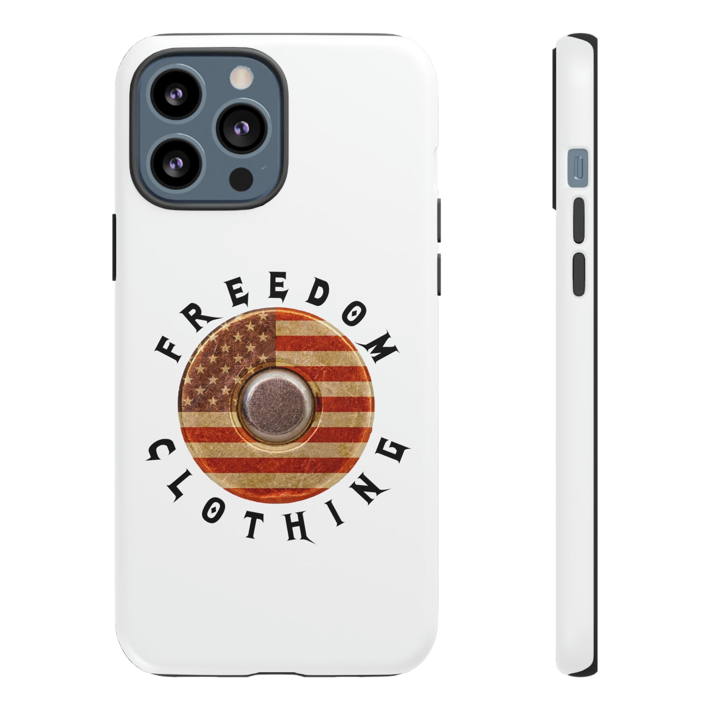 Freedom Clothing White Tough Cases