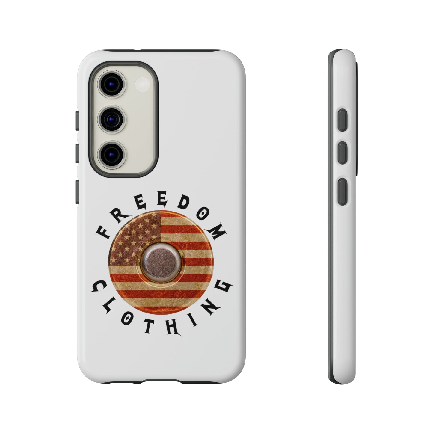 Freedom Clothing White Tough Cases