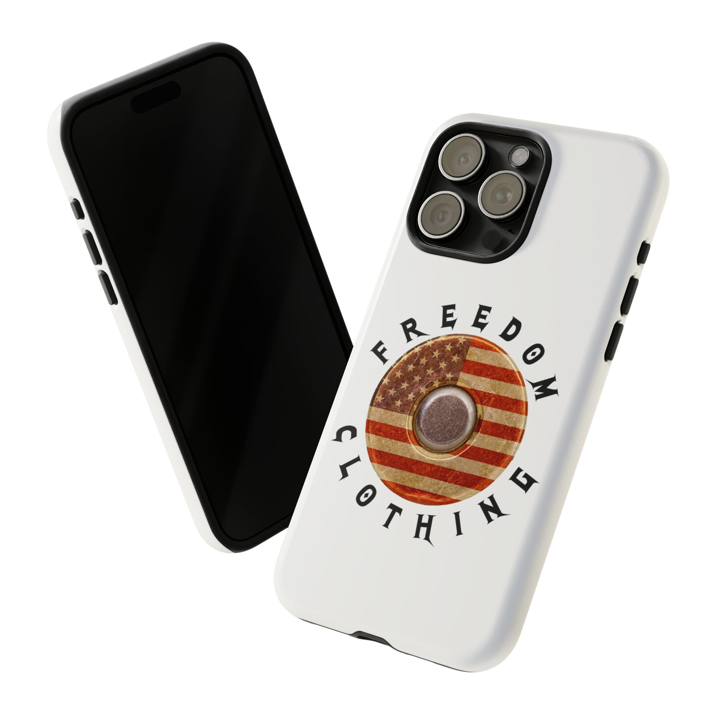 Freedom Clothing White Tough Cases