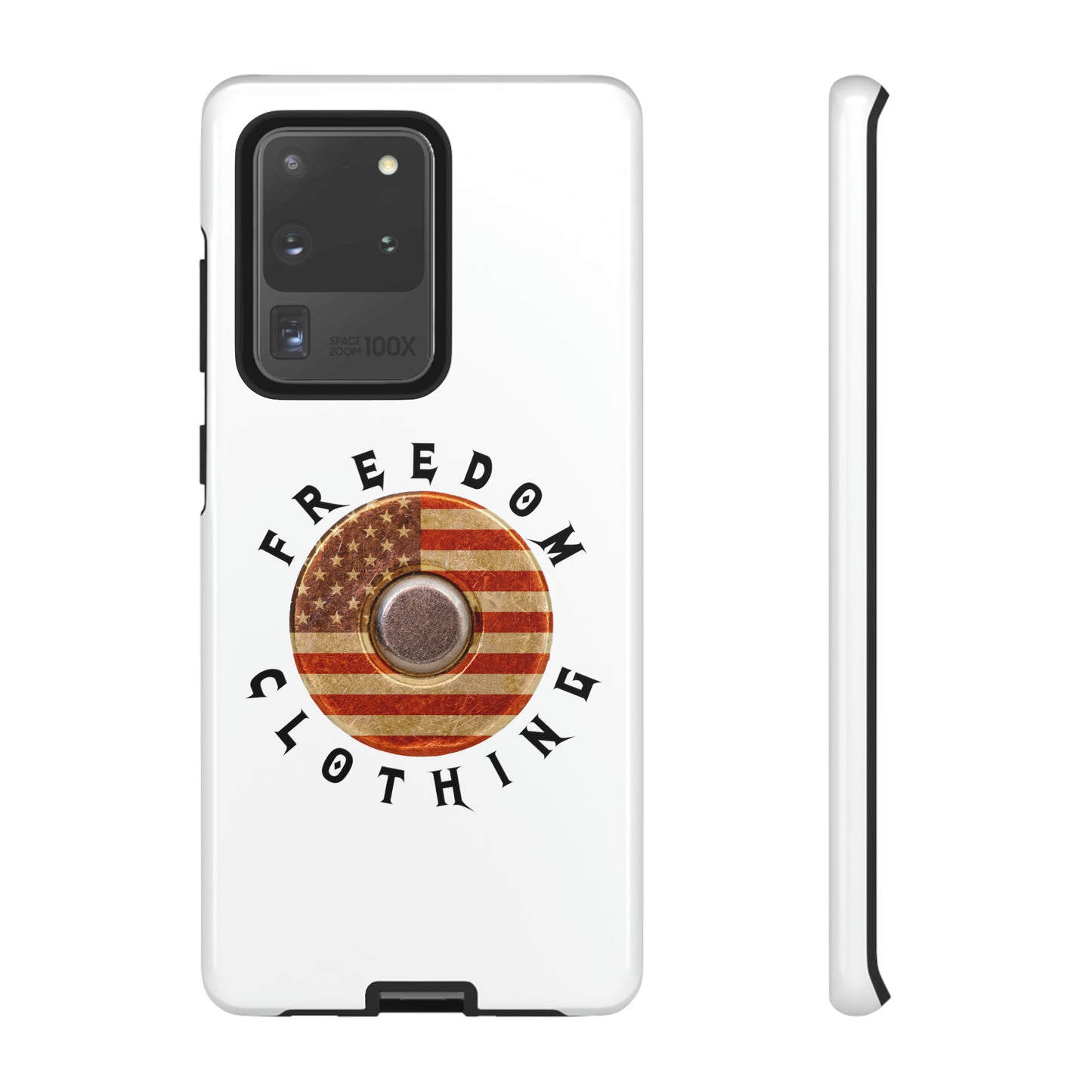 Freedom Clothing White Tough Cases