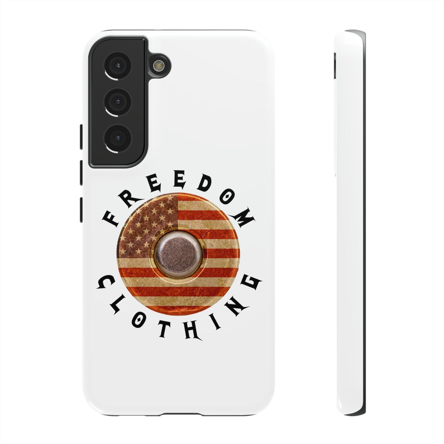 Freedom Clothing White Tough Cases