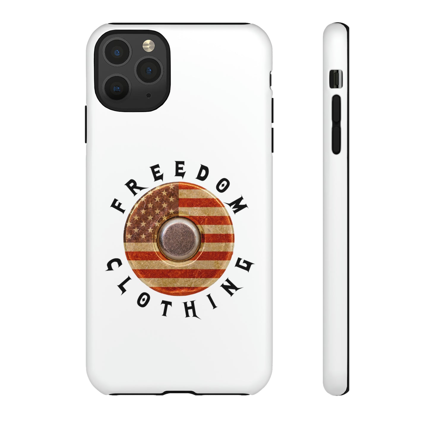 Freedom Clothing White Tough Cases