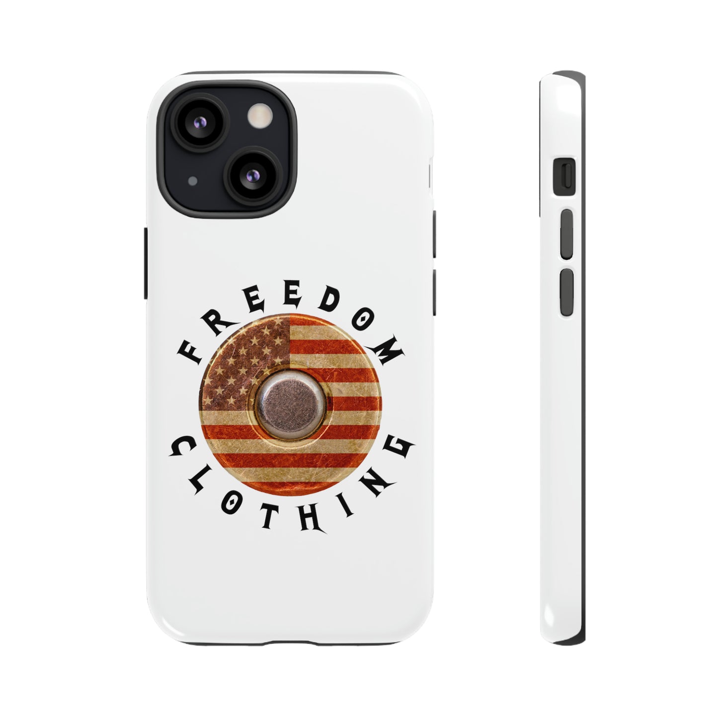 Freedom Clothing White Tough Cases