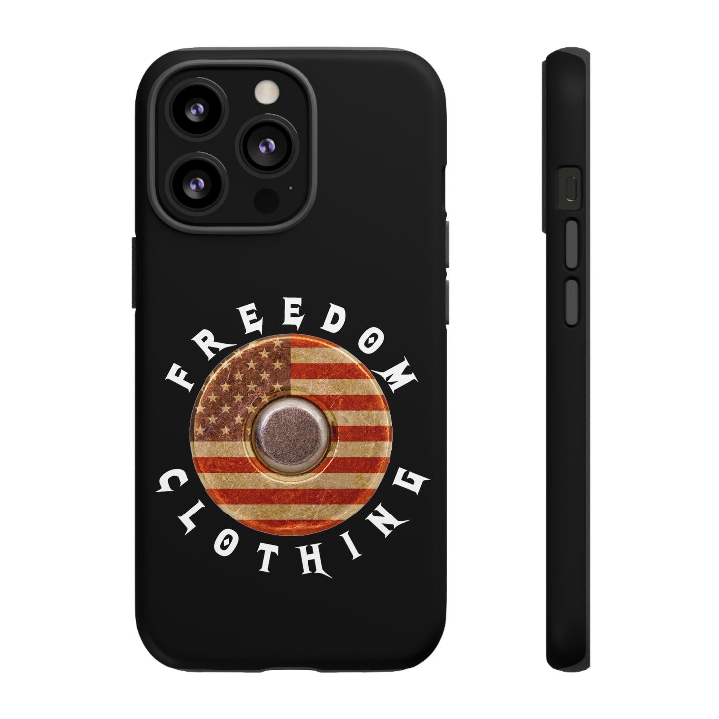 Freedom Clothing Black Tough Cases