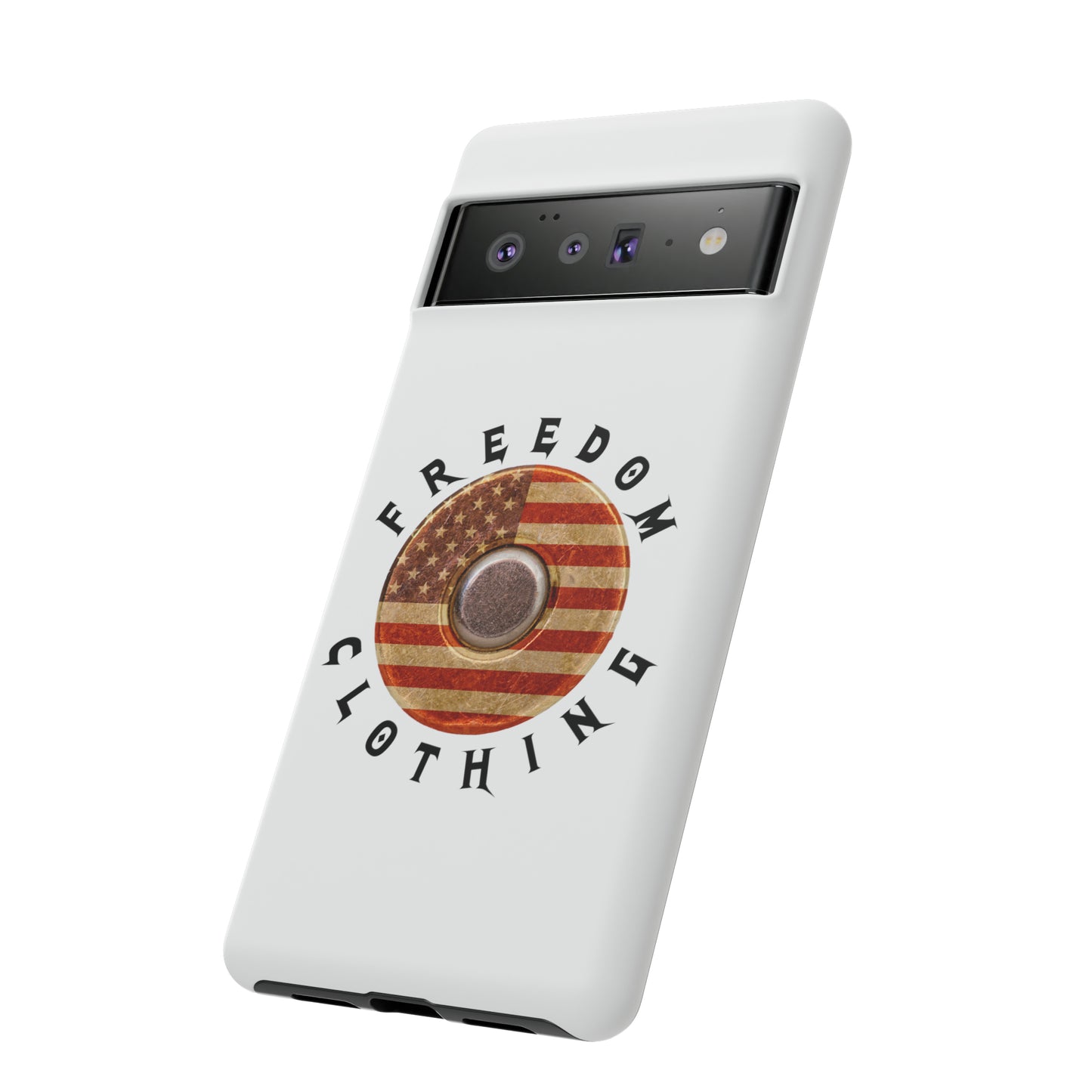 Freedom Clothing White Tough Cases