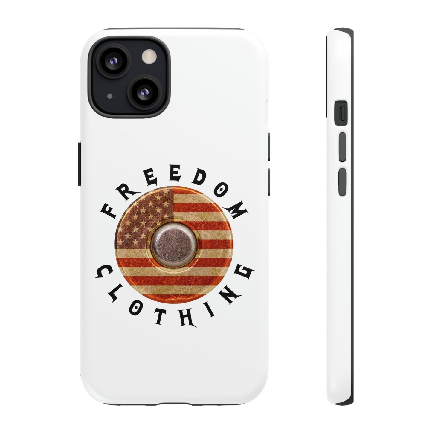 Freedom Clothing White Tough Cases